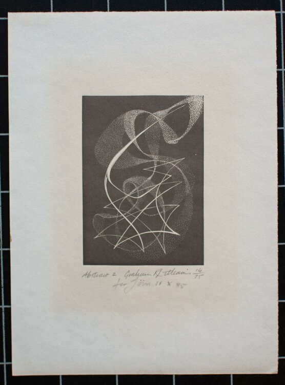William Graham - Abstract 2 - Radierung - o. J. - 14/75