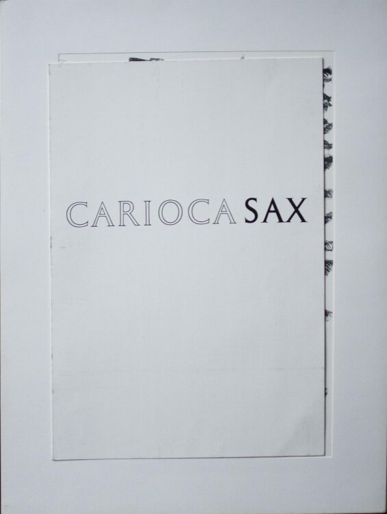 Ursula Sax - Carioca - 1976 - Lithografie