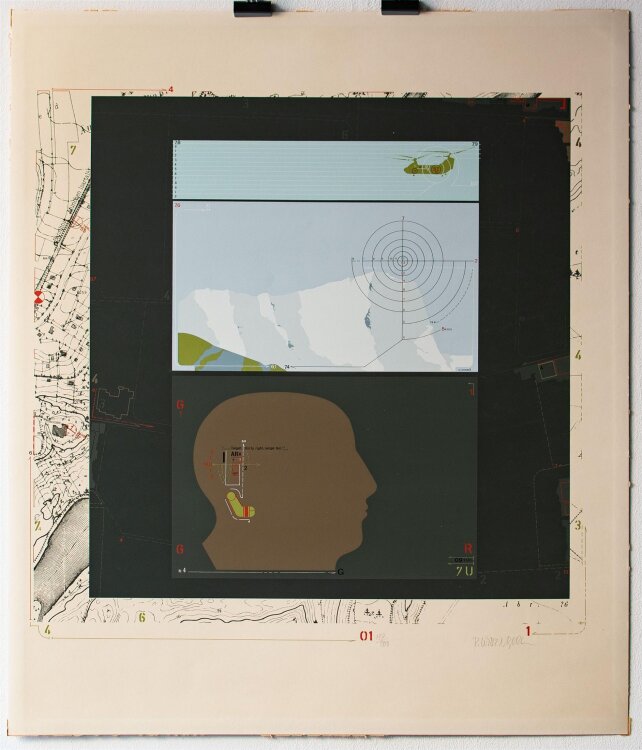 Rainer Wittenborn - o. T. - Siebdruck - o. J. - 137/200