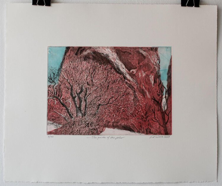 Helga Wirth - The Garden of the Gods - Farbradierung - 2009 - 7/40