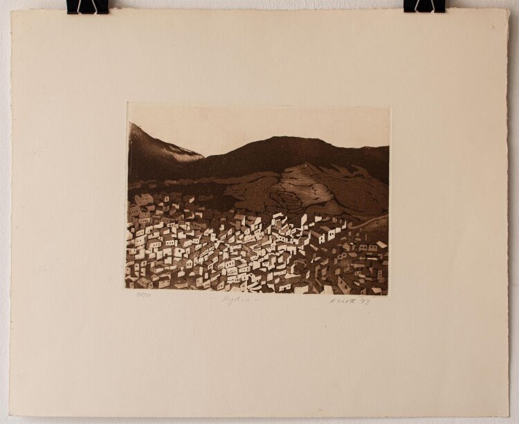 Helga Wirth - Hydra - Radierung - 1993 - 9/20